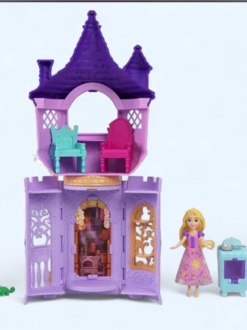 Disney Rapunzel Tower Playset - Purple, Pink, Yellow